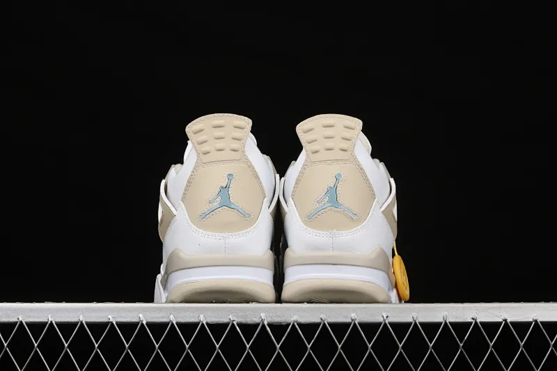 All categories Air Jordan Jordan series basketball shoes Air Jordan 4 G version Air Jordan 4 "Linen" AJ4 Joe 4 beach white gold 487724-118